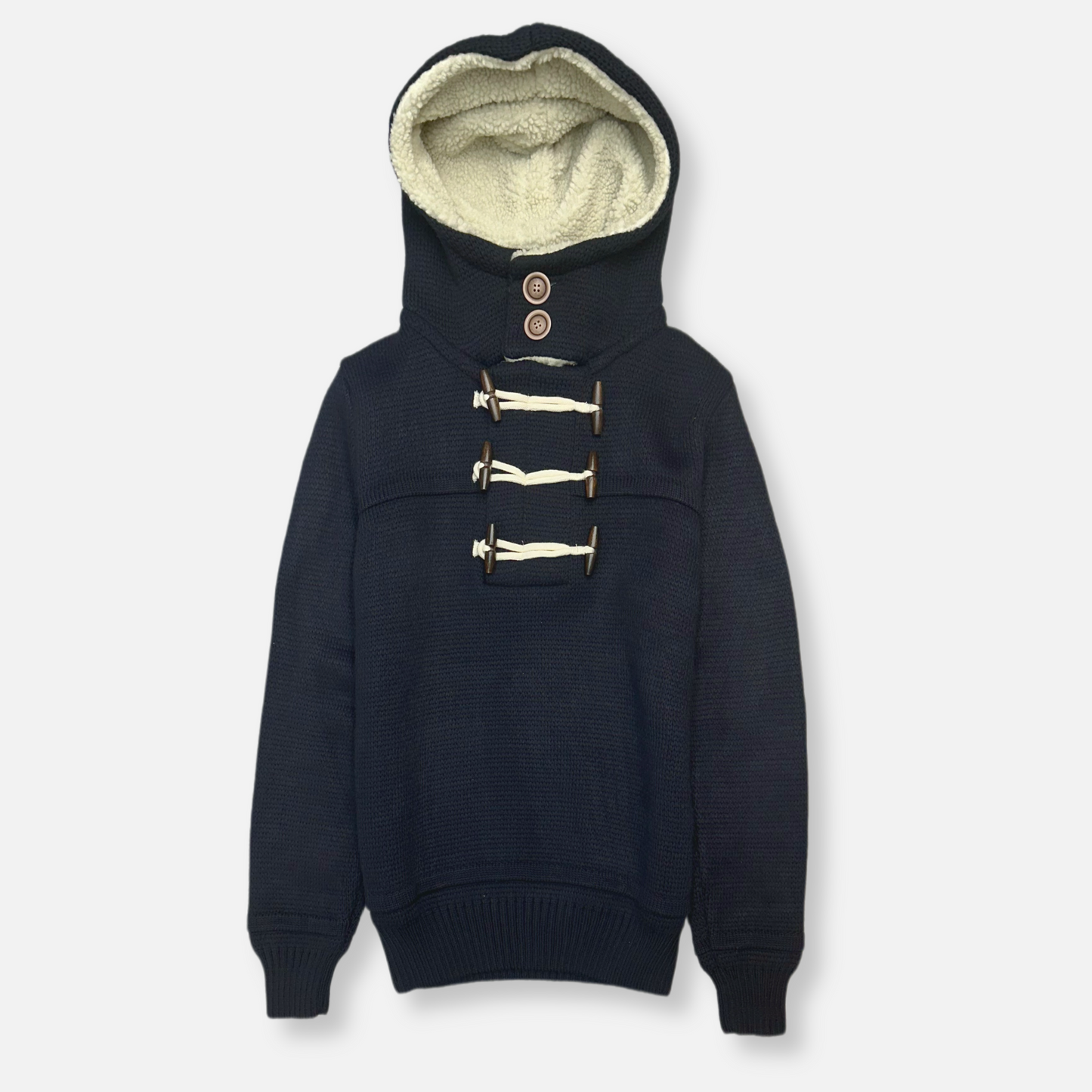 Durrell Toggle Knit Hoodie