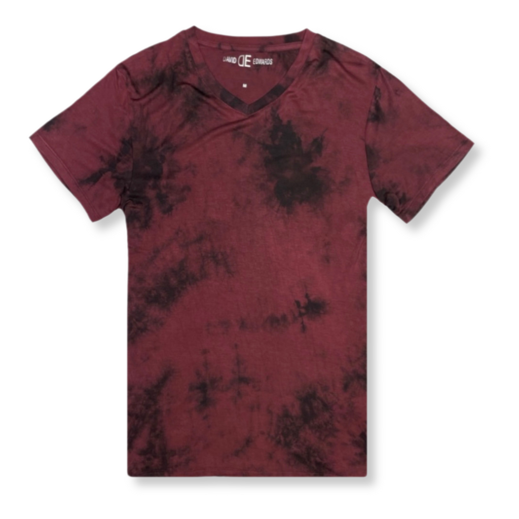 Durham V-neck Tie-Dye T-Shirt