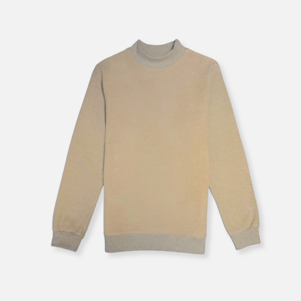 Daytona Solid Mockneck Sweatshirt