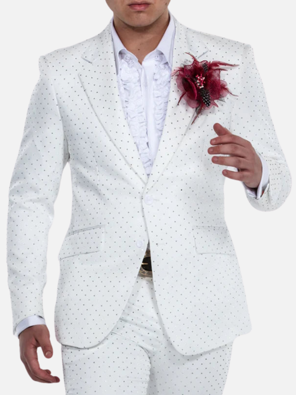 Demato Rhinestone Suit