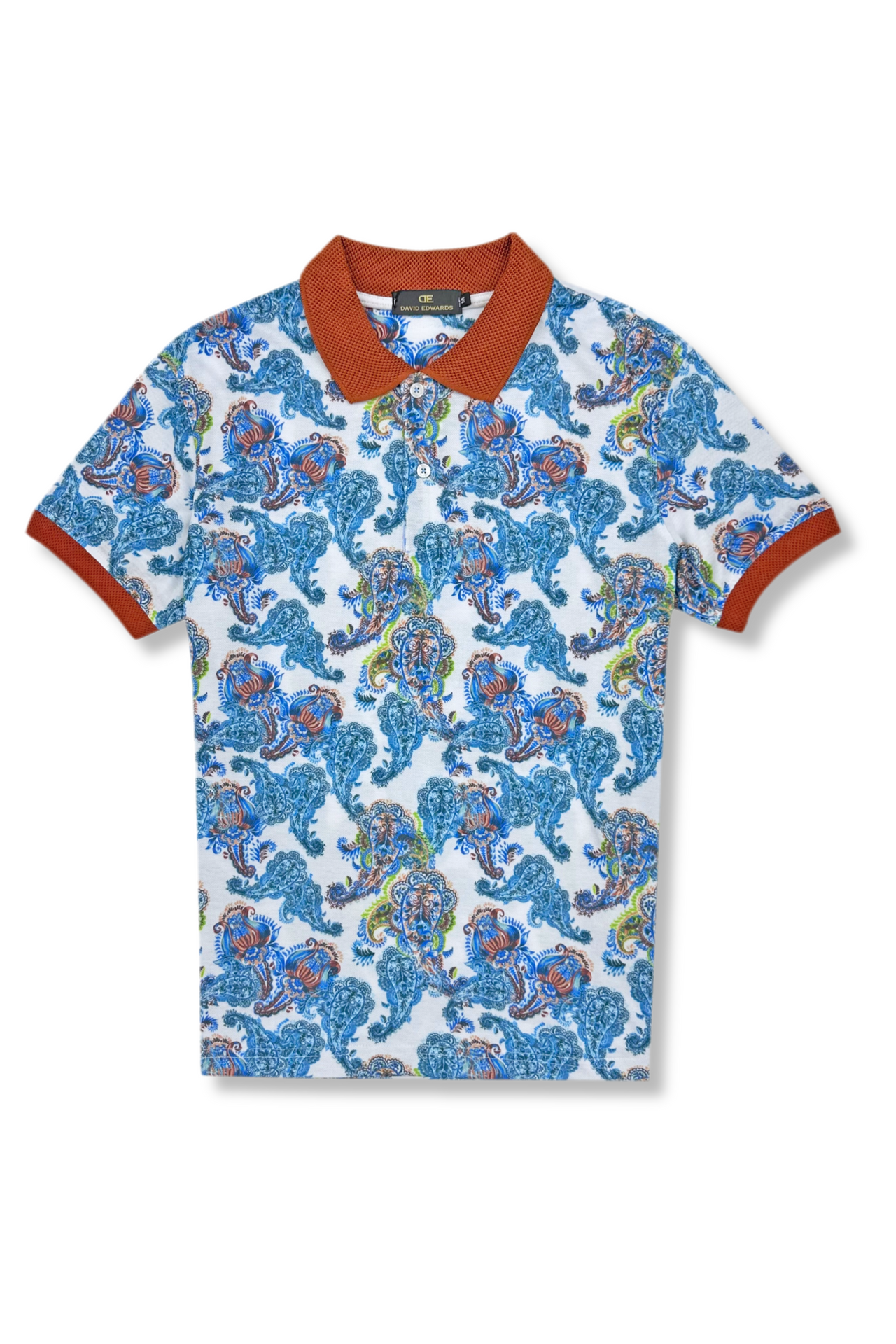 Drailes Printed Pique Polo