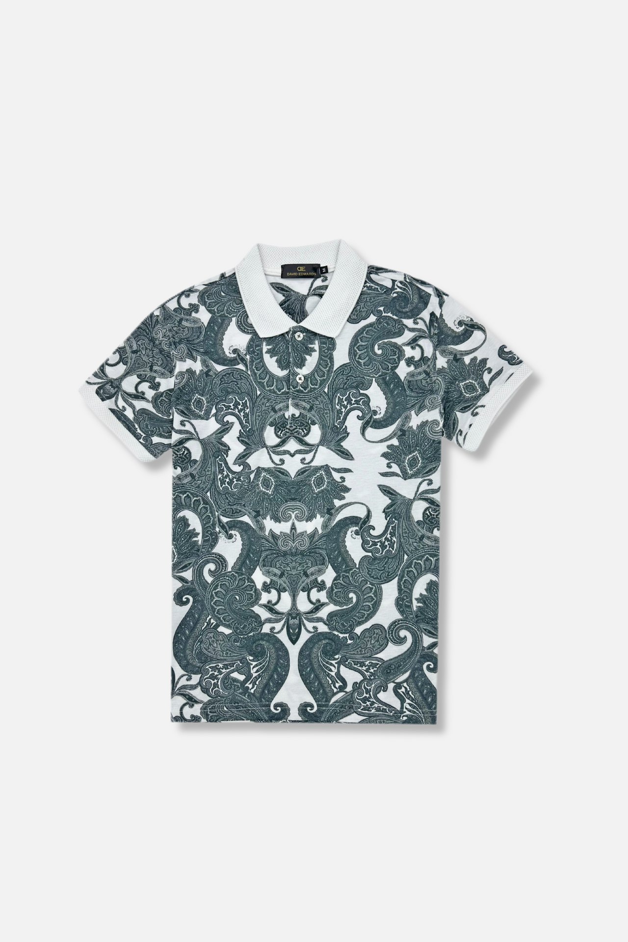 Drailes Printed Pique Polo