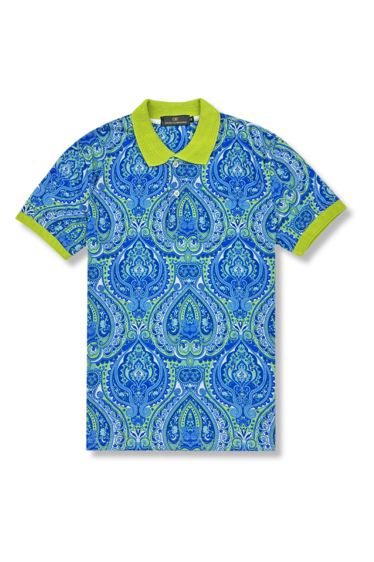 Drailes Printed Pique Polo
