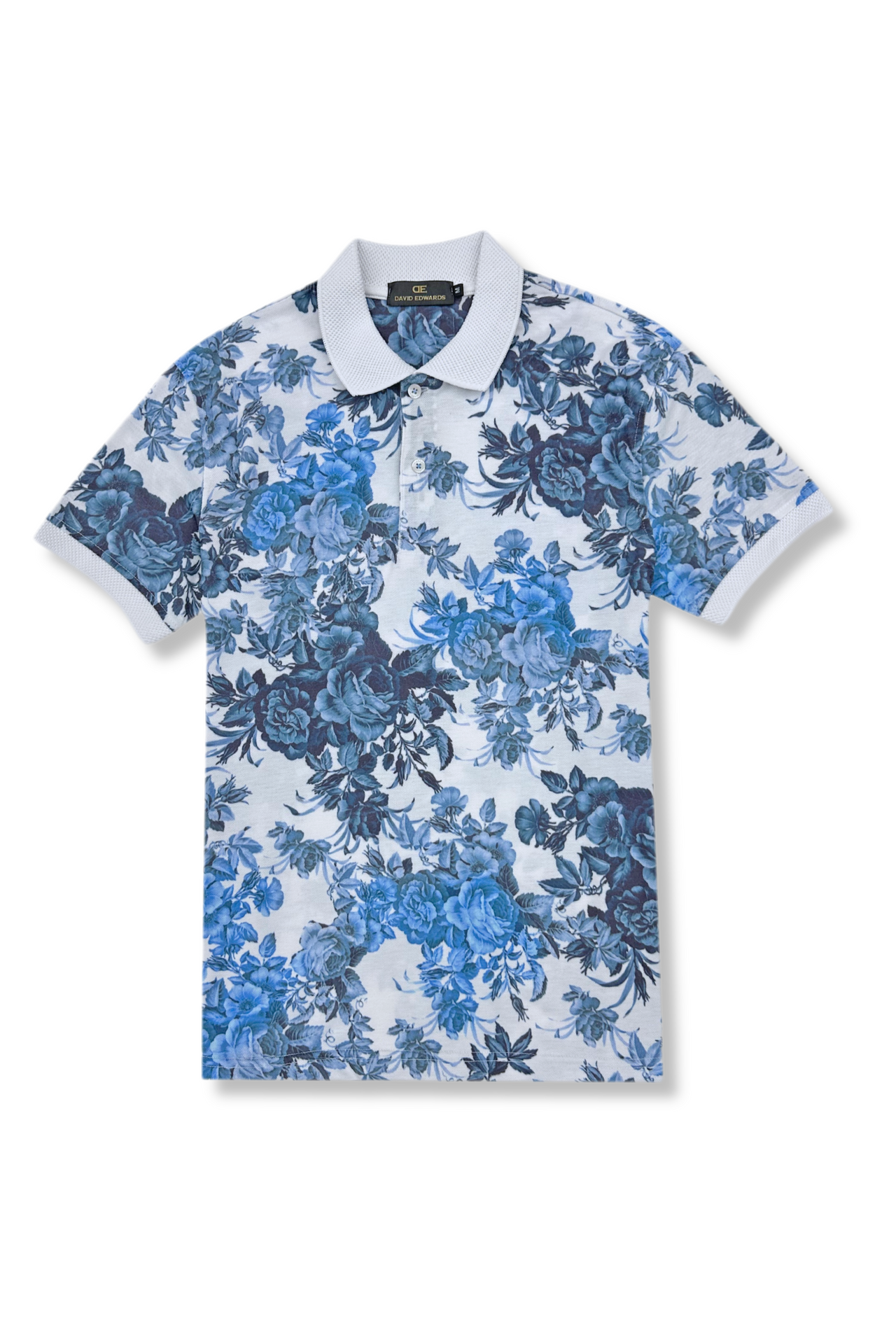 Drailes Printed Pique Polo