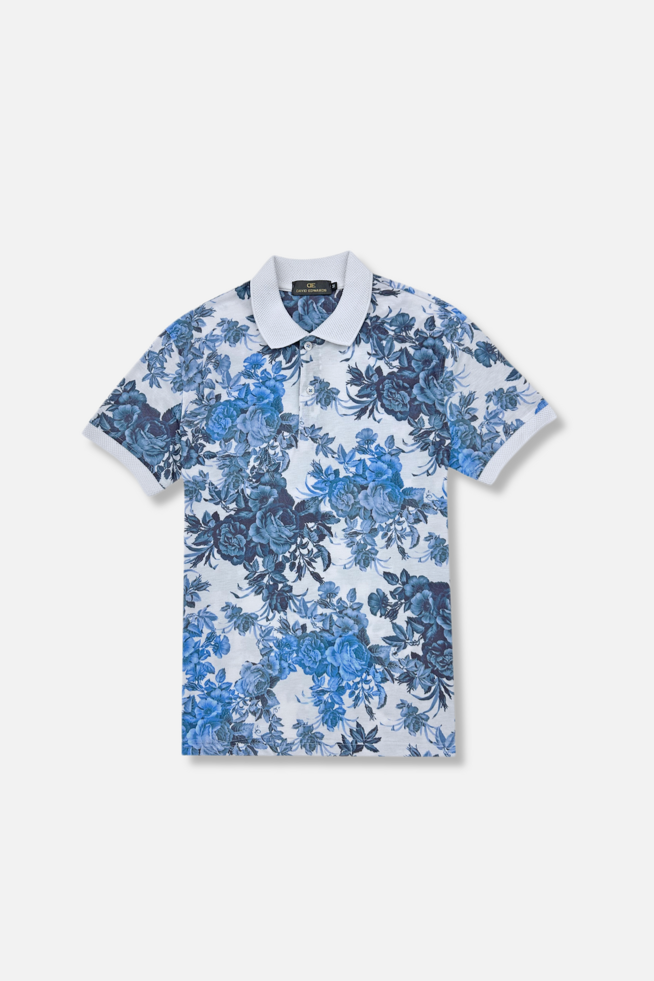 Drailes Printed Pique Polo