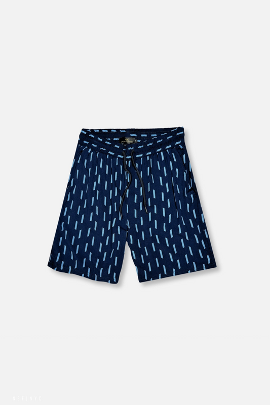 Darney Tropical Drawstring Shorts