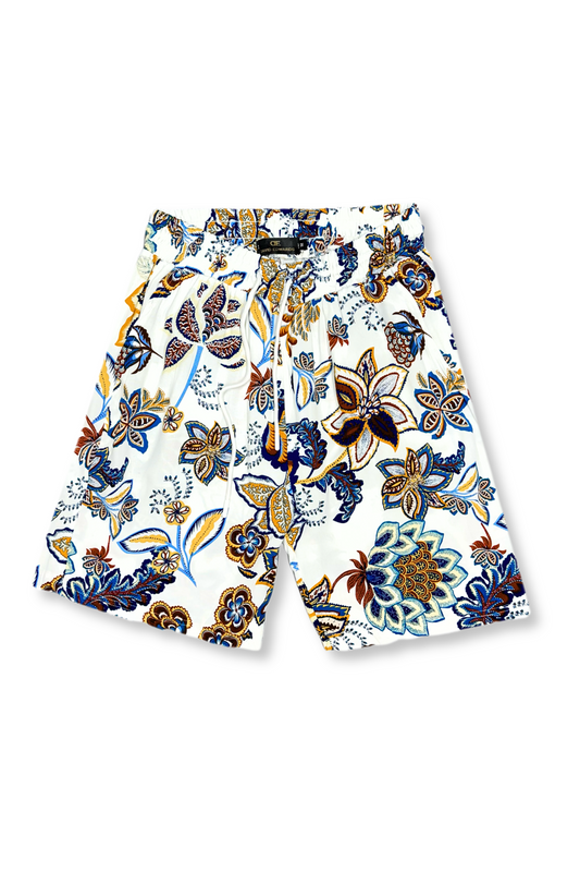 Darland Tropical Drawstring Shorts