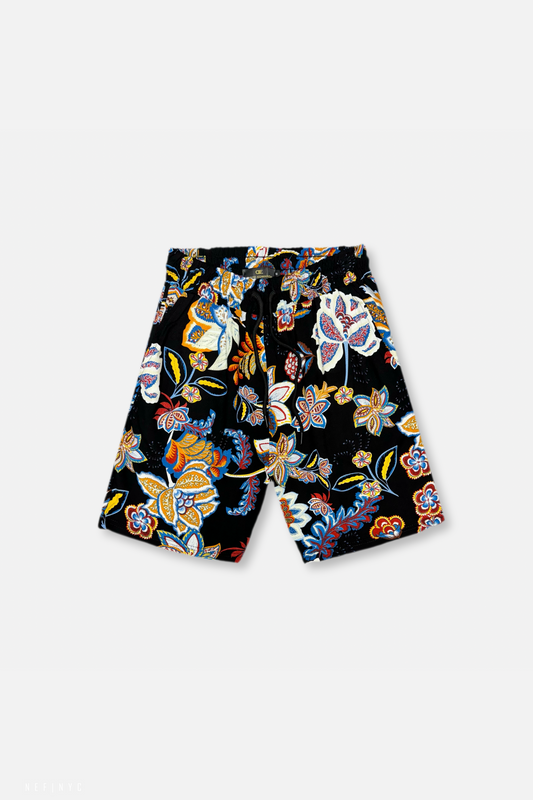 Darland Tropical Drawstring Shorts