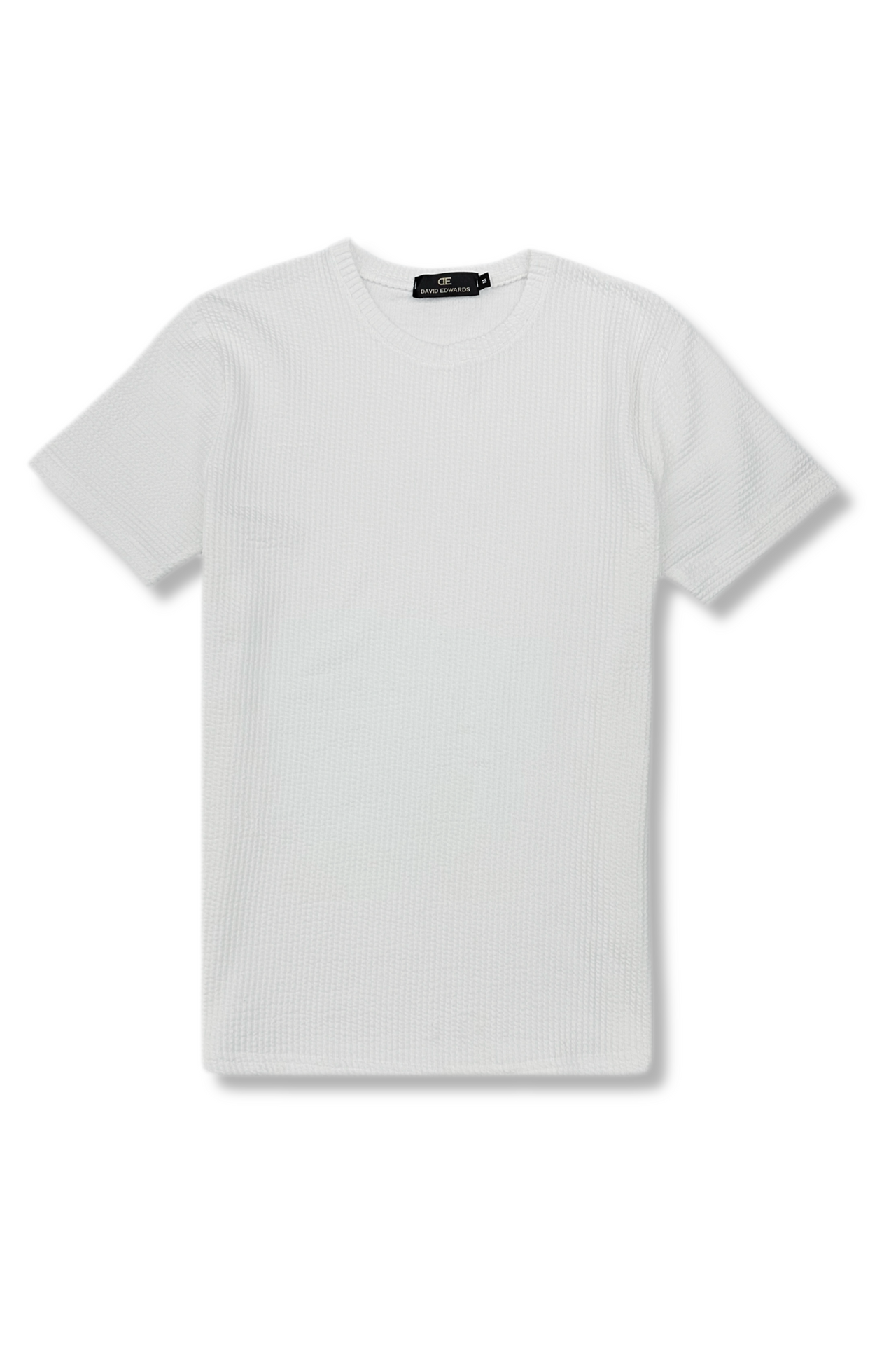 Denper Crewneck Seersucker T-Shirt