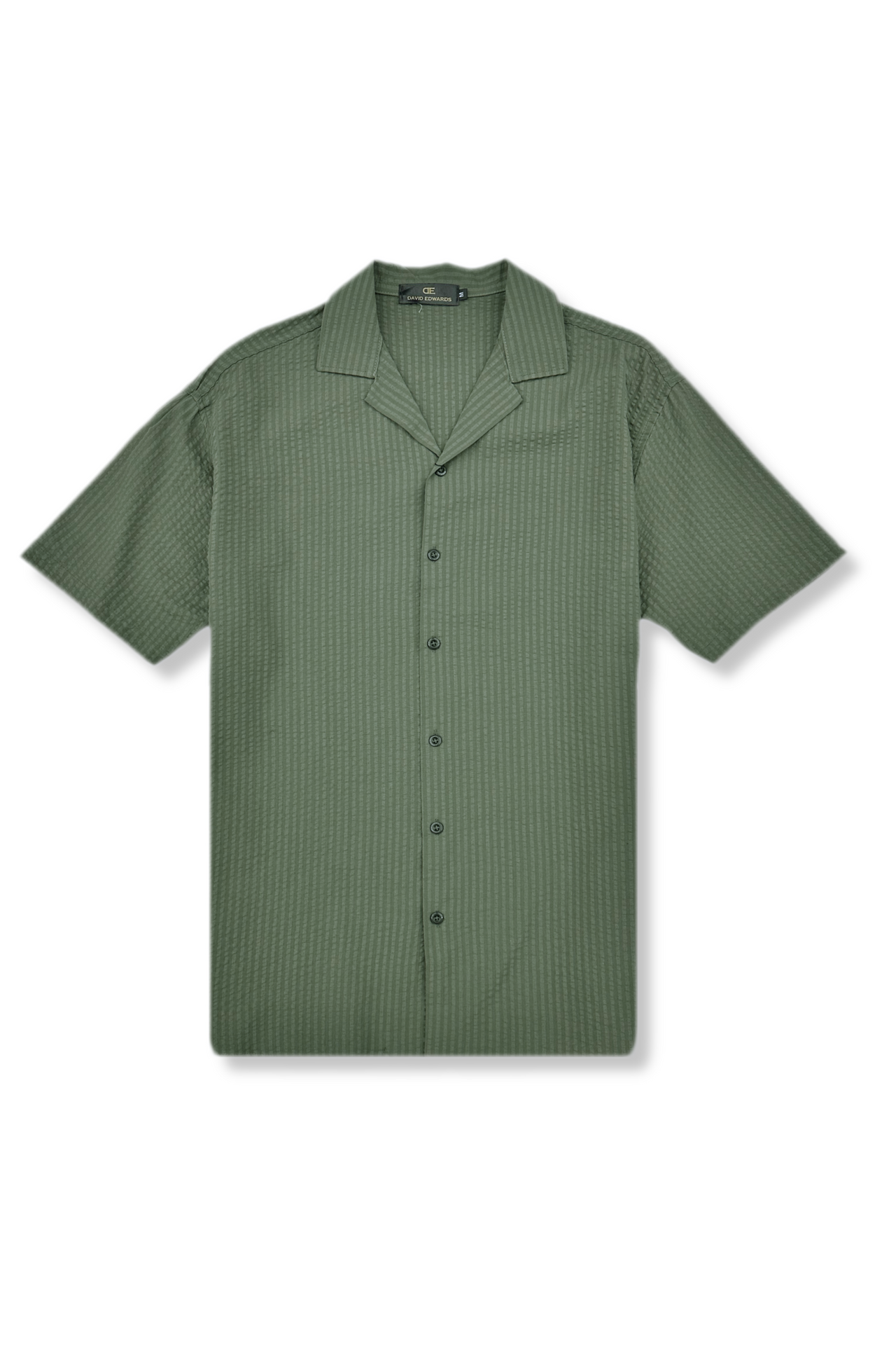 Darnold Seersucker Revere Collar Shirt