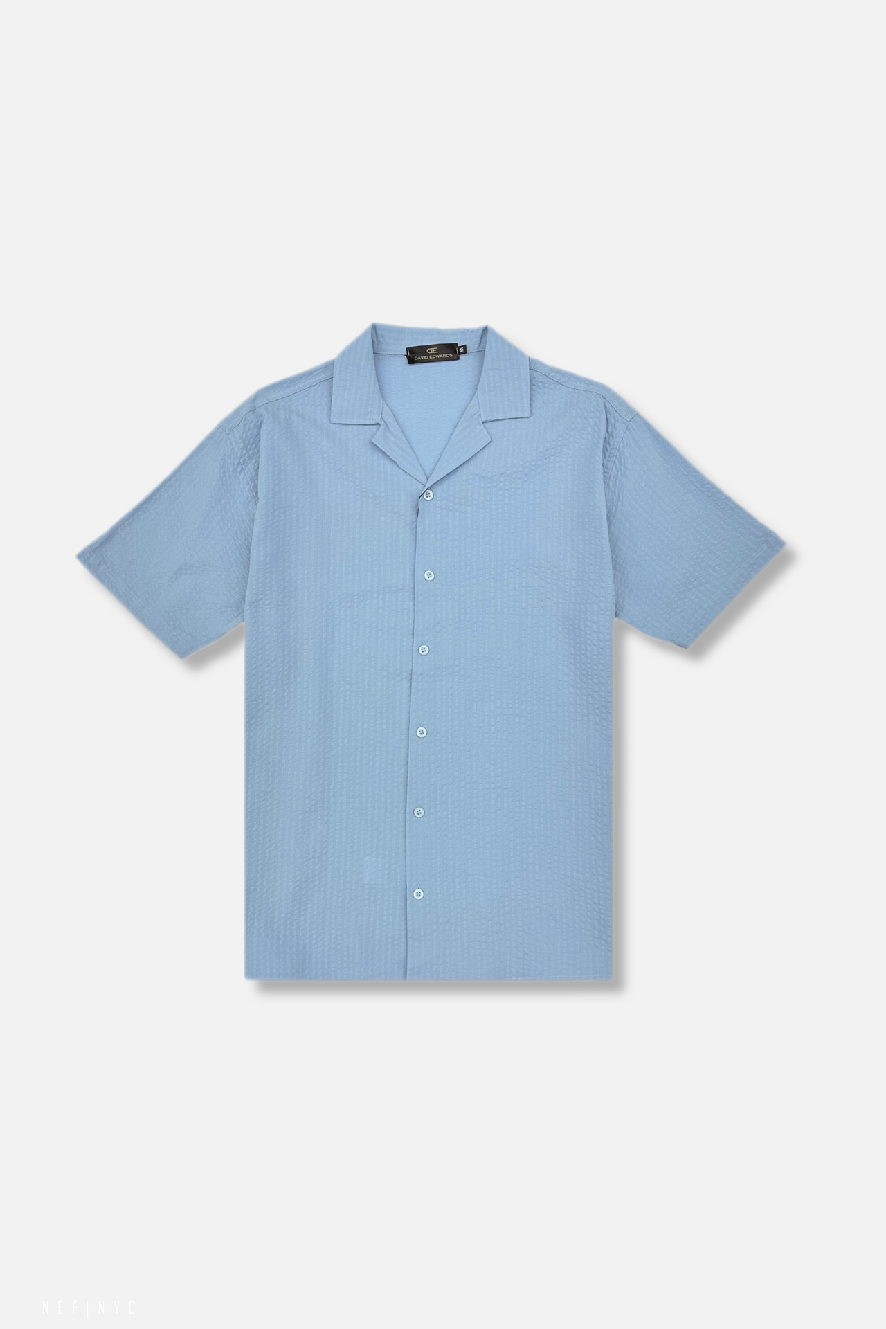 Darnold Seersucker Revere Collar Shirt