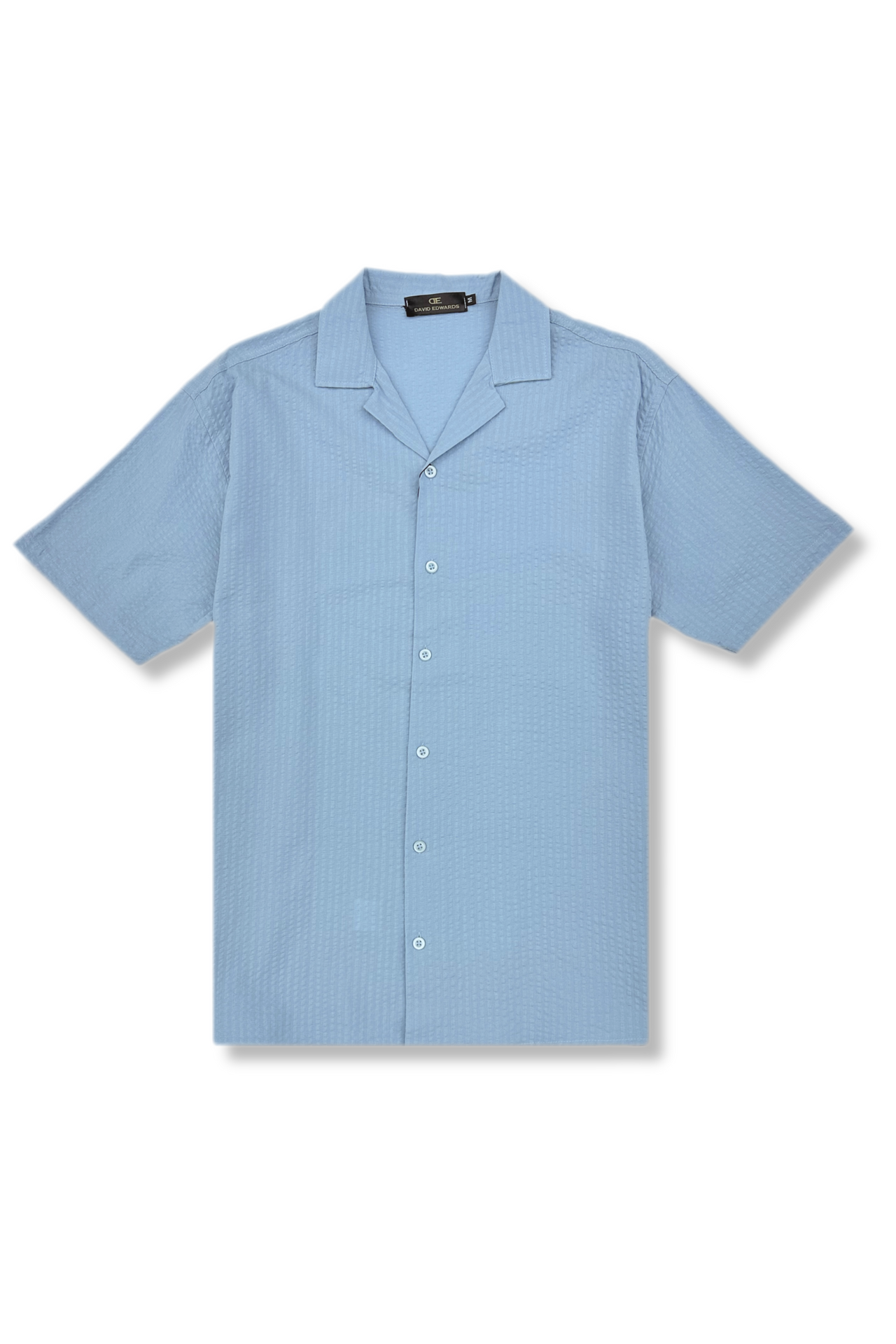 Darnold Seersucker Revere Collar Shirt