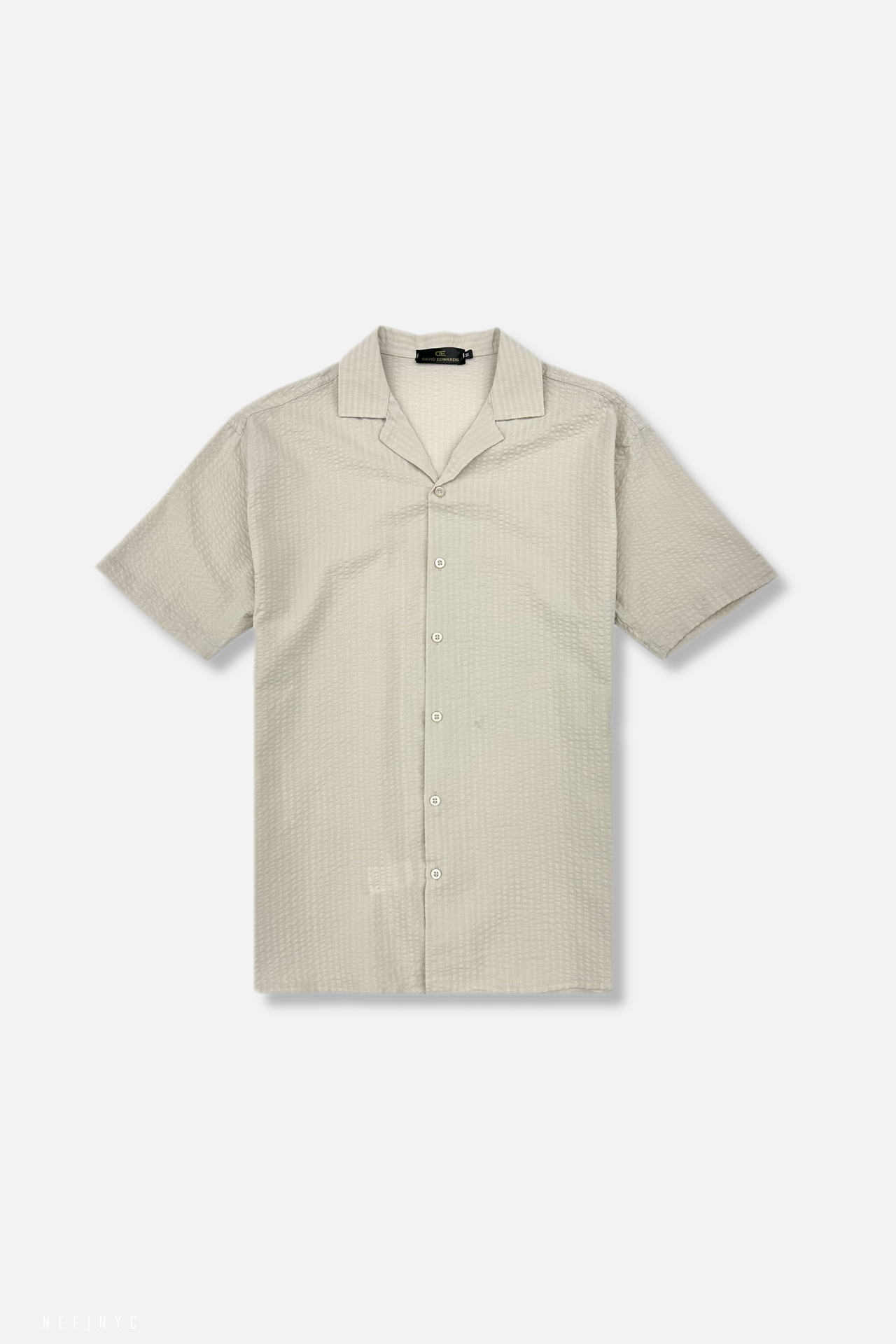 Darnold Seersucker Revere Collar Shirt