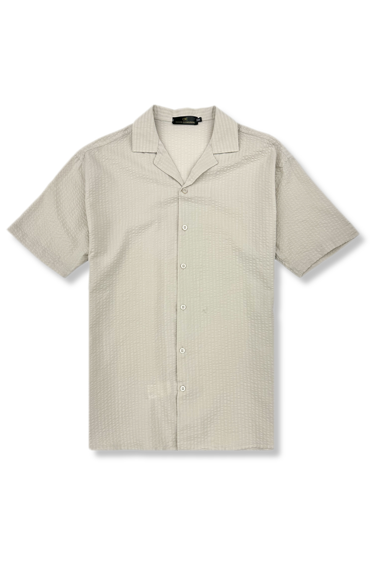 Darnold Seersucker Revere Collar Shirt