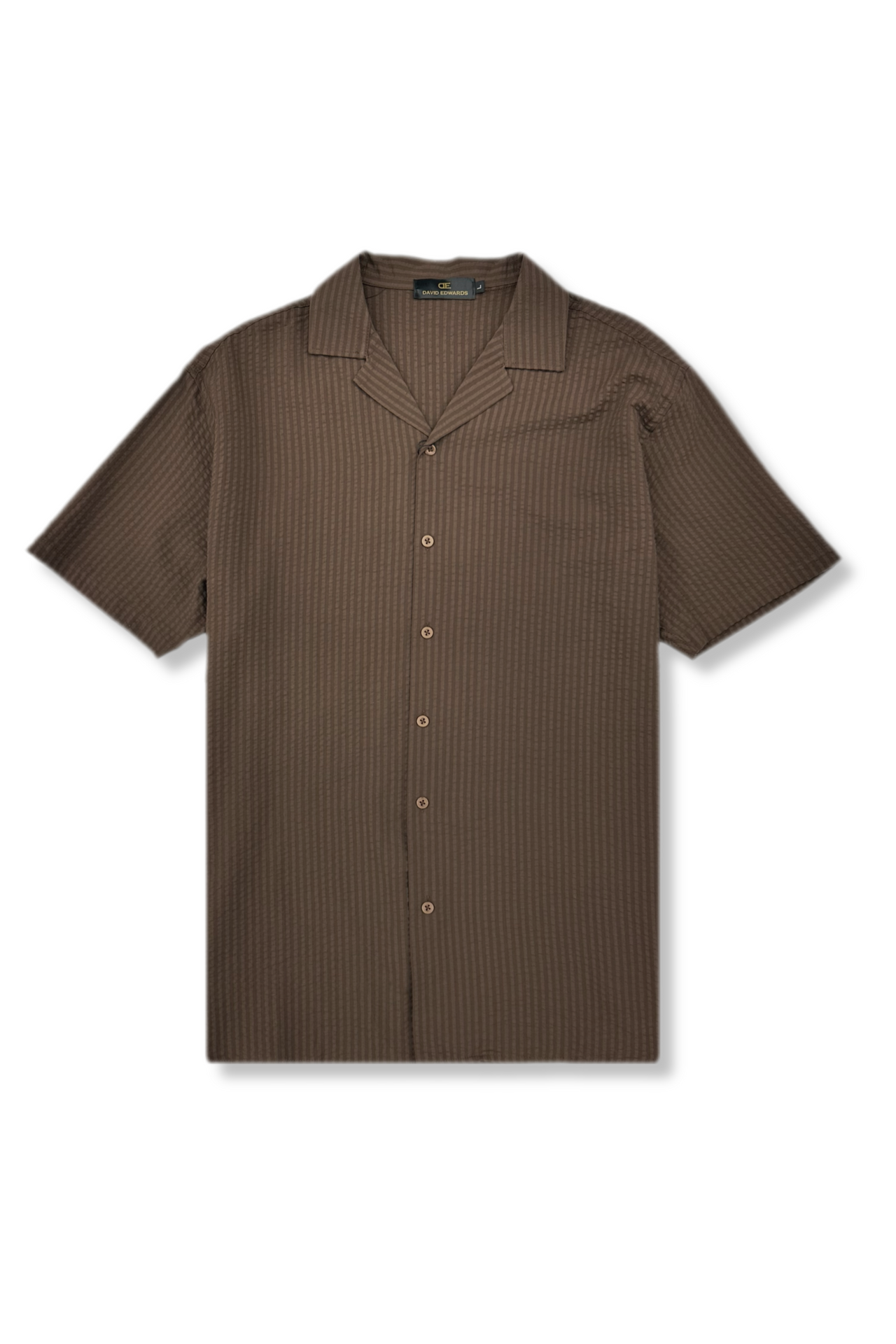 Darnold Seersucker Revere Collar Shirt