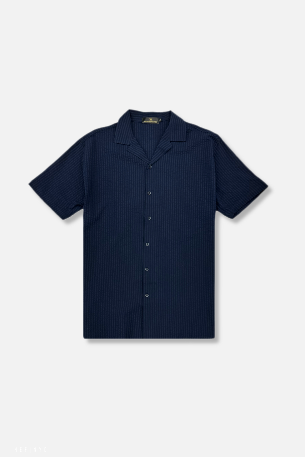 Darnold Seersucker Revere Collar Shirt