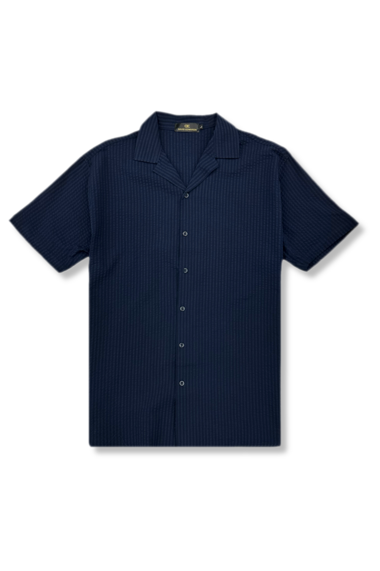 Darnold Seersucker Revere Collar Shirt