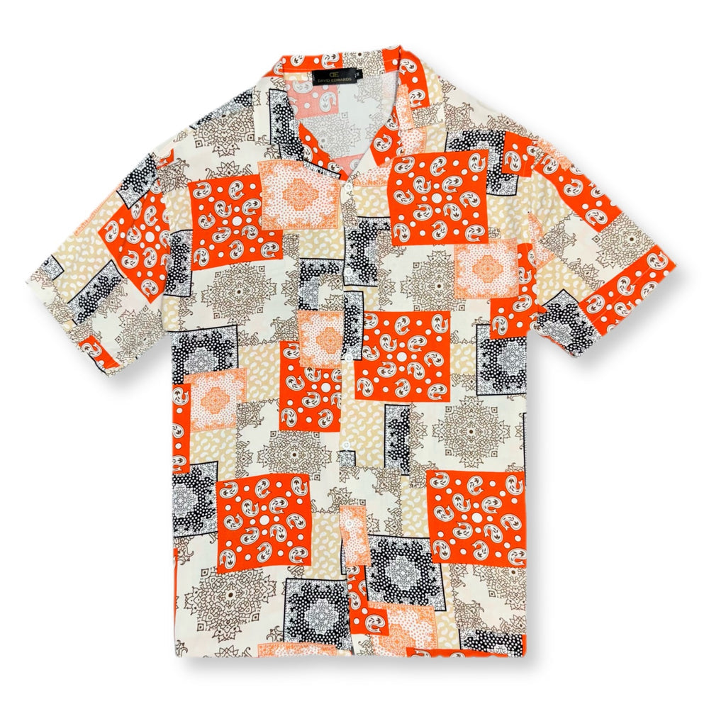 Devote Tropical Revere Collar Shirt