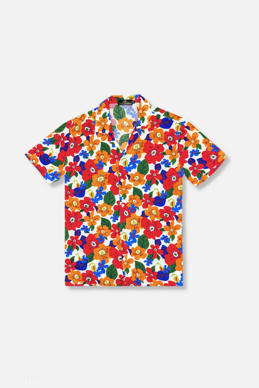 Dakar revere‑collar shirt front view