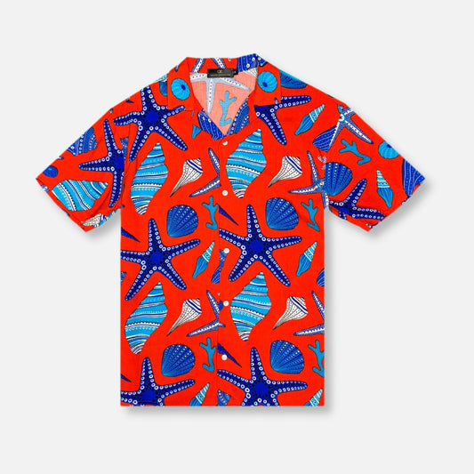 Dawood Tropical Resort Revere Collar Shirt