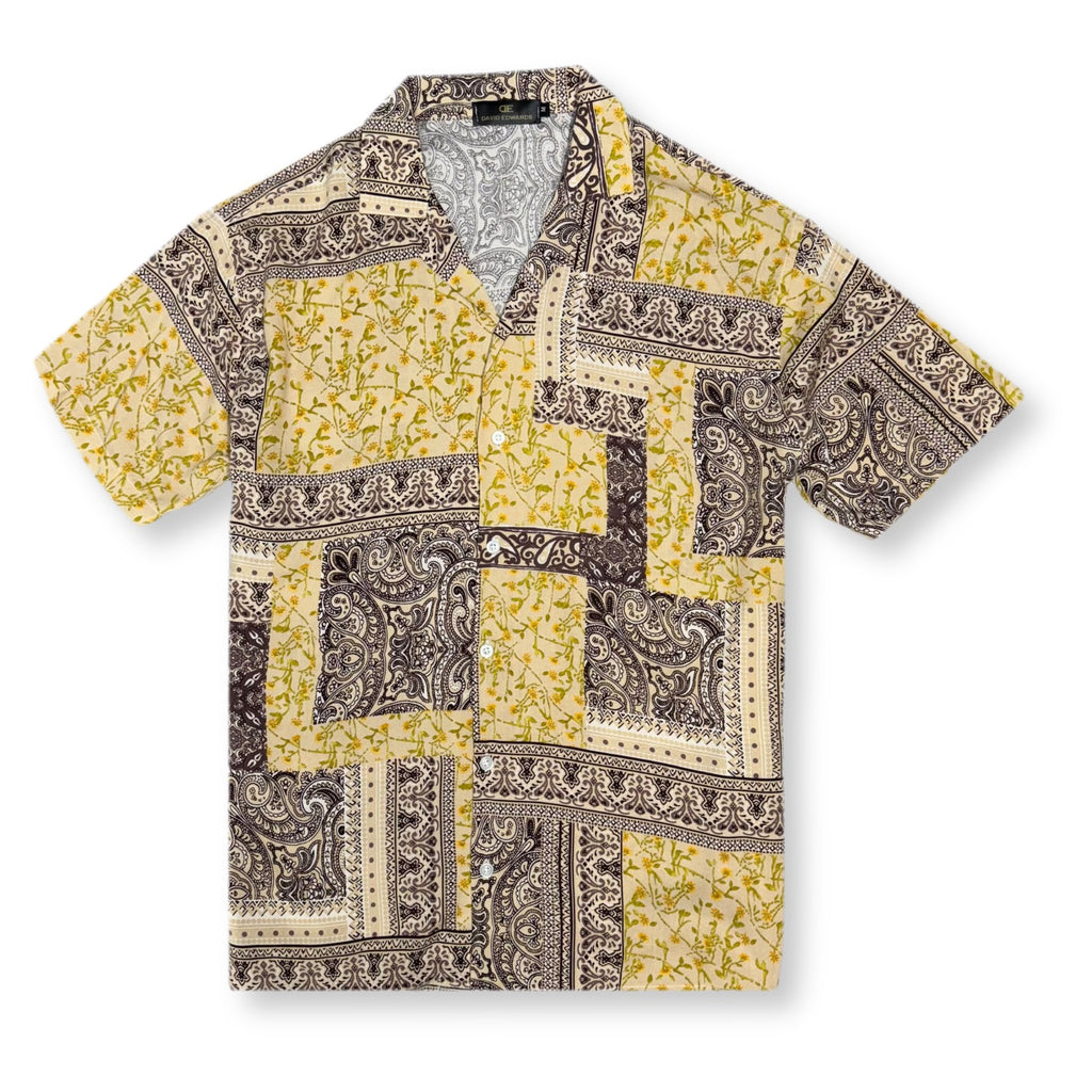 Daywalt Bandana Revere Collar Shirt