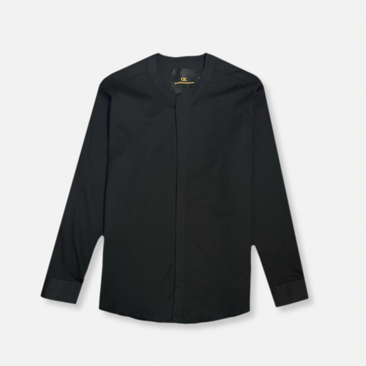 Devroy Banded Collar Shirt