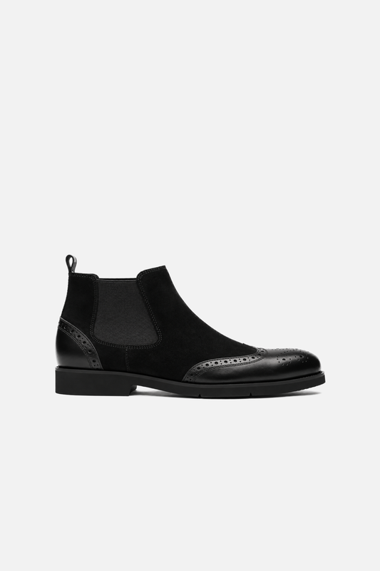 Delmont Wingtip Ankle Boots