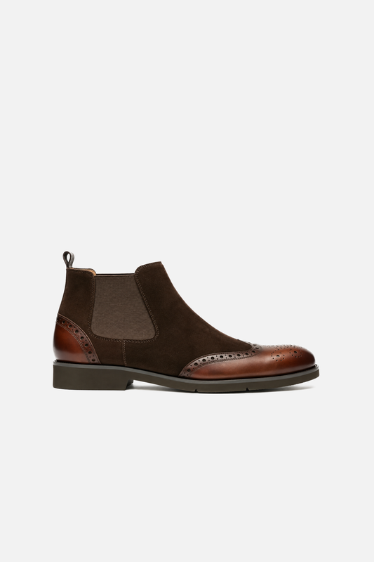 Delmont Wingtip Ankle Boots