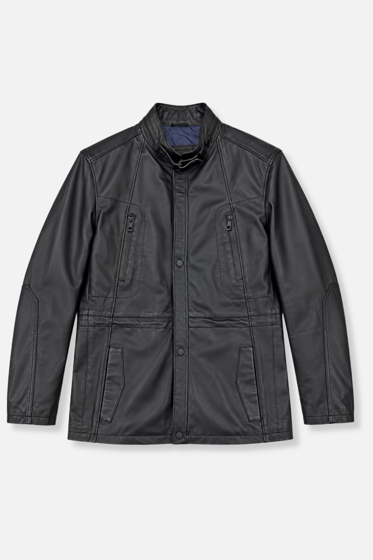 Zeus Matte Leather Jacket
