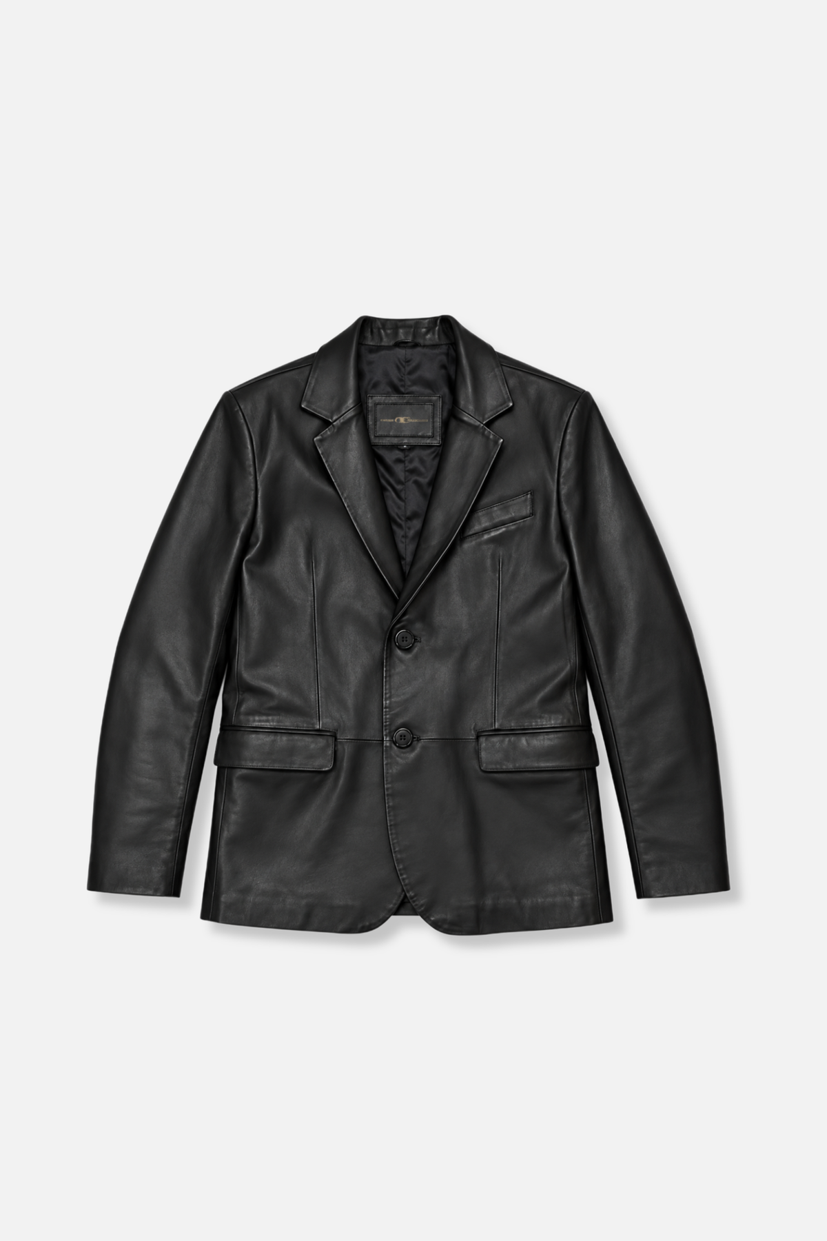 Donovan Leather Blazer