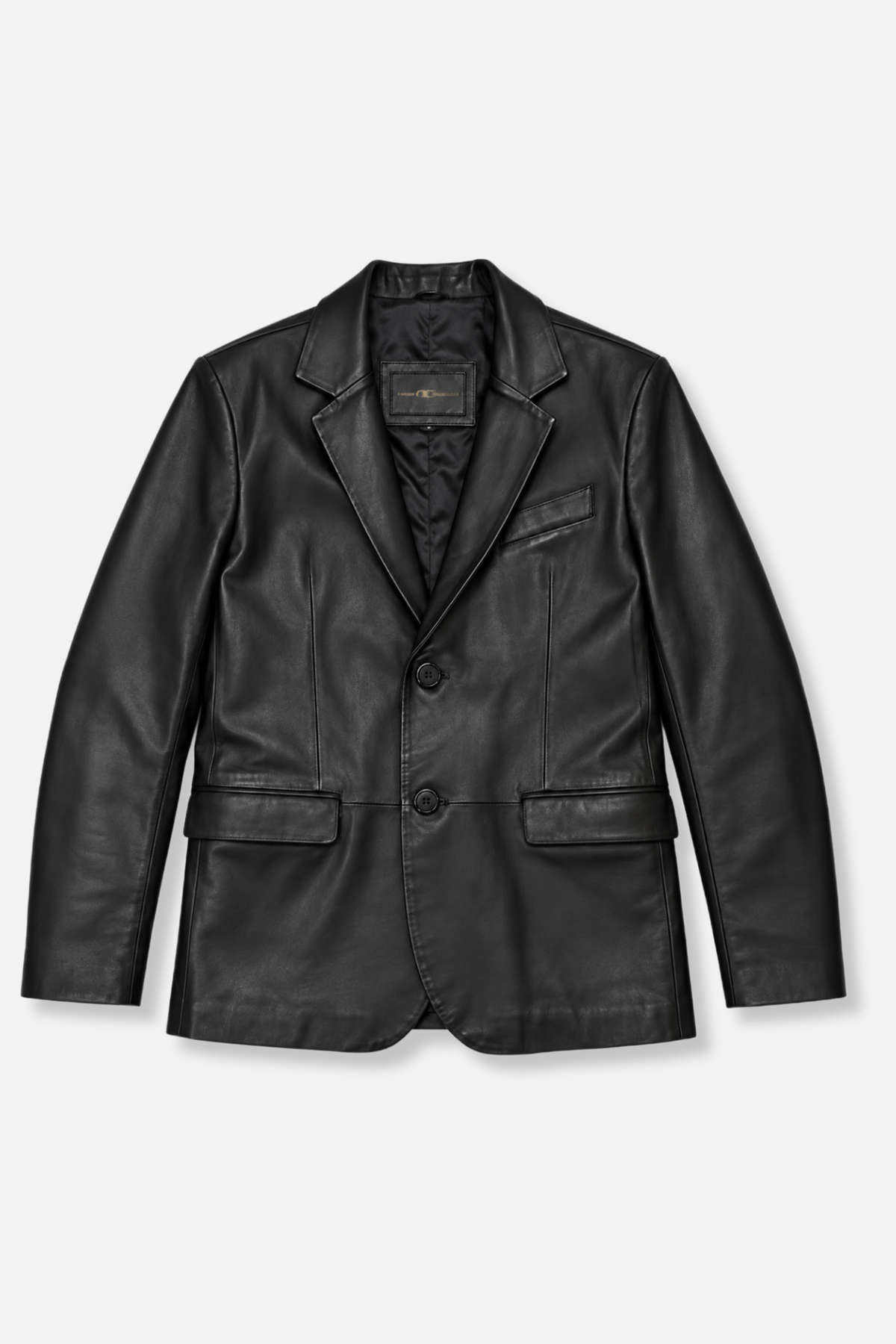 Donovan Leather Blazer