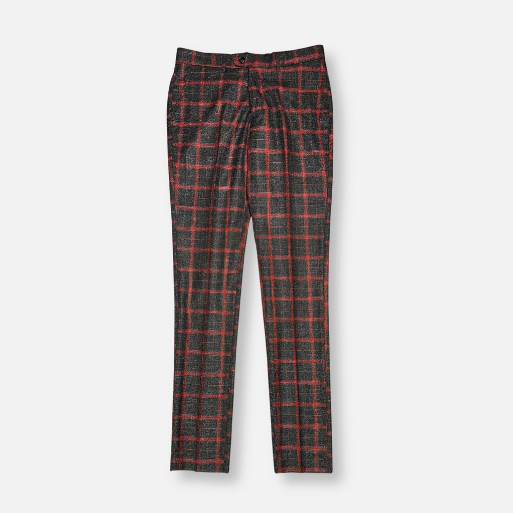 Darner Plaid Double Breasted Suit