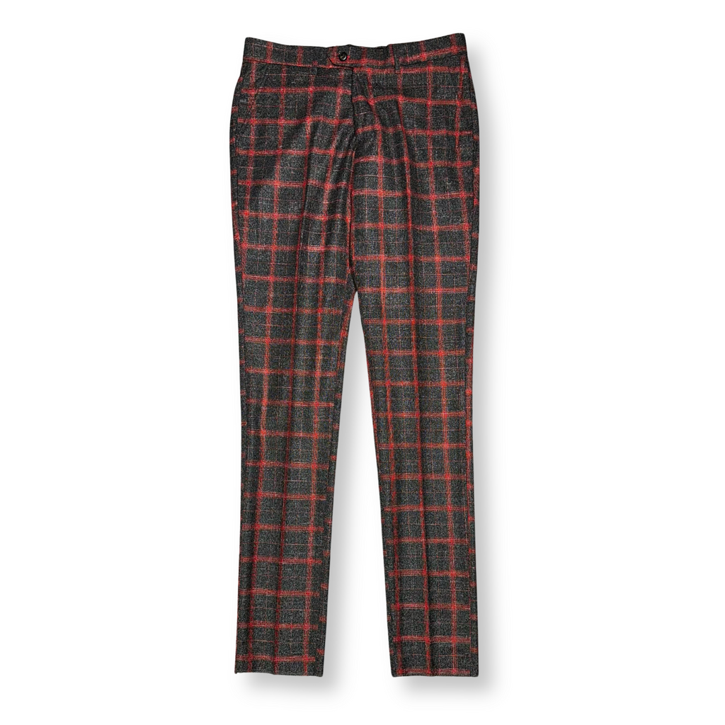 Darner Plaid Double Breasted Suit