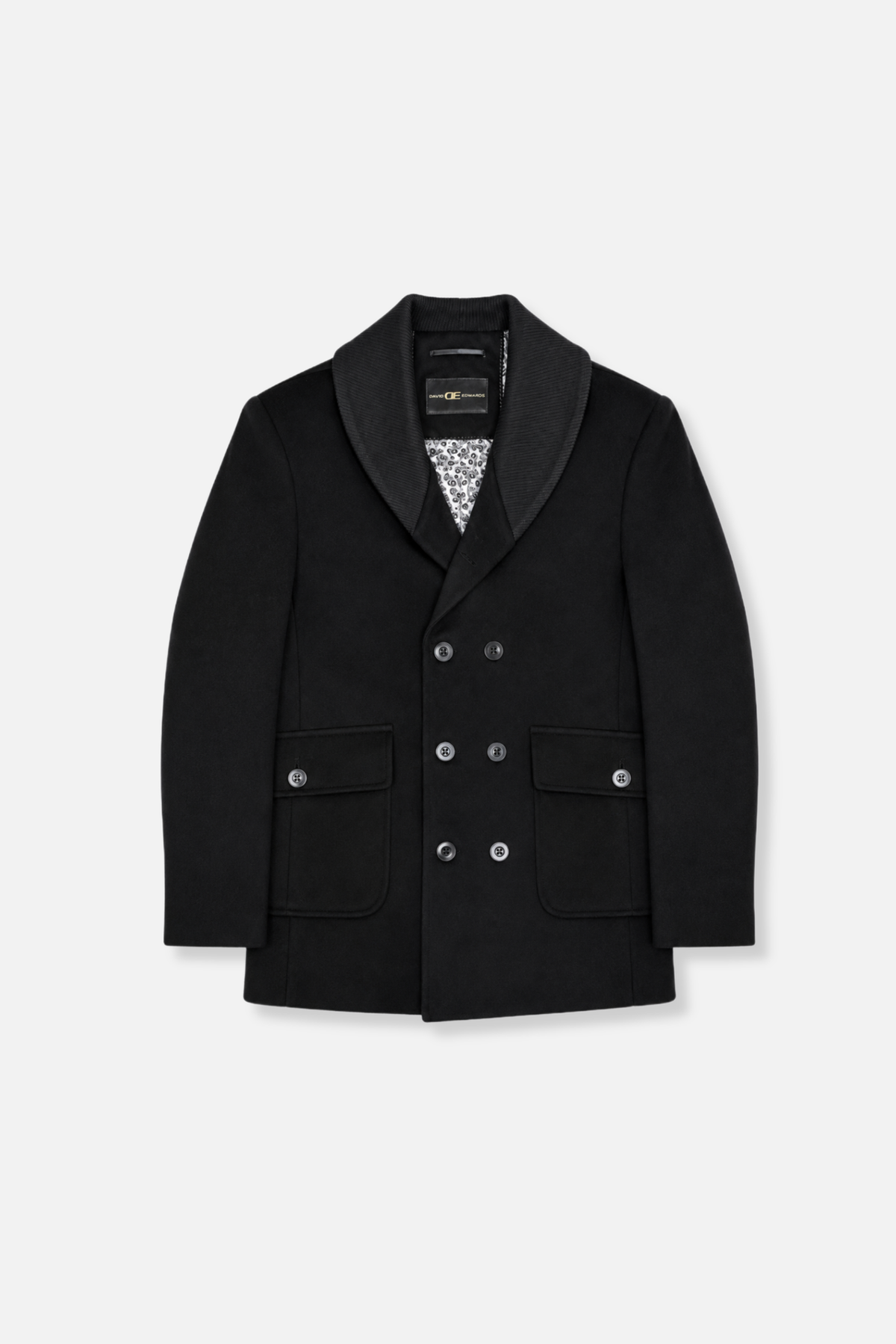 Donato Wool Blend Shawl Coat