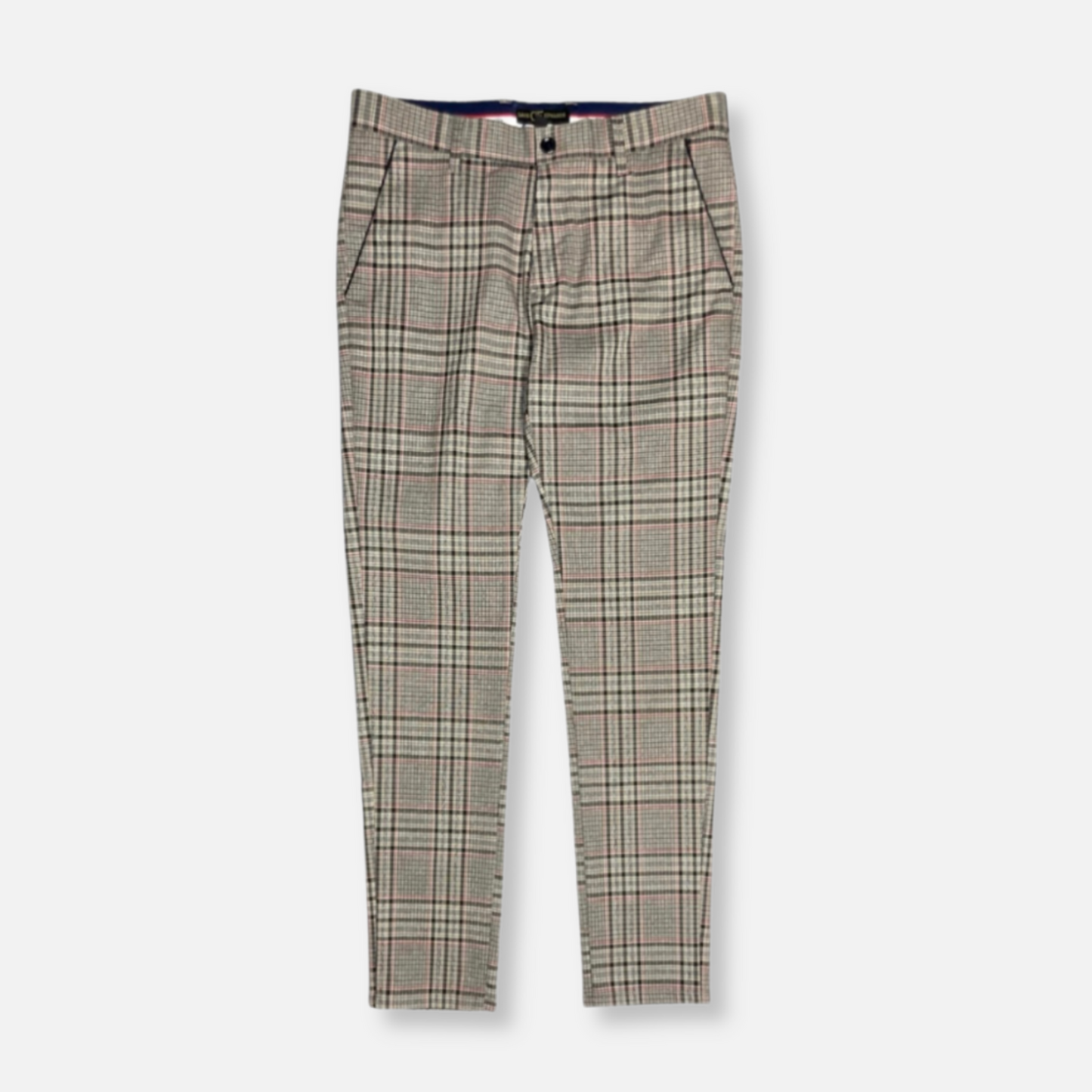 Densley Slim Fit Plaid Pants