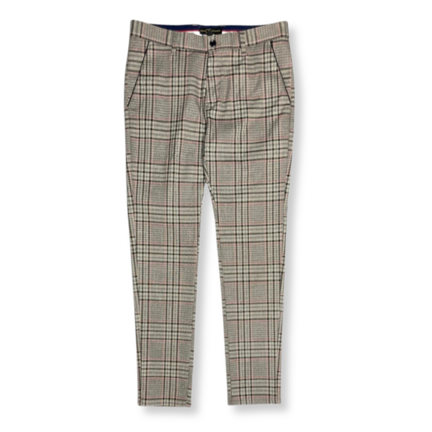 Densley Slim Fit Plaid Pants