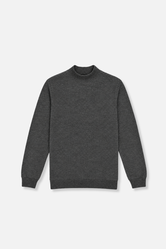 Daytona Solid Mockneck Sweatshirt