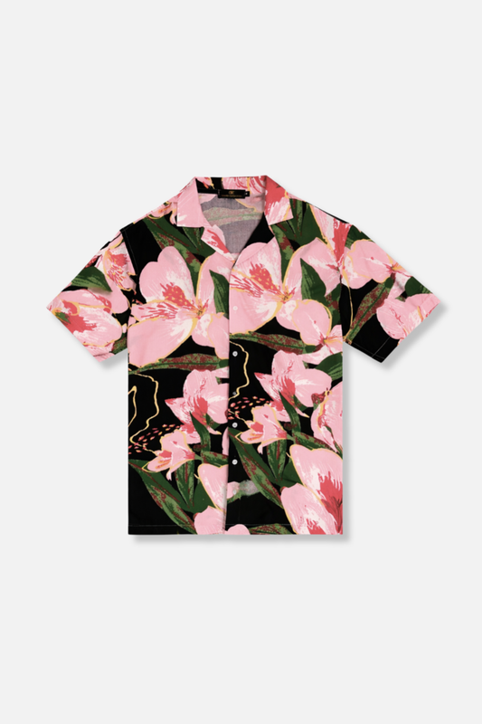 Danforth Tropical Resort Revere Collar Shirt