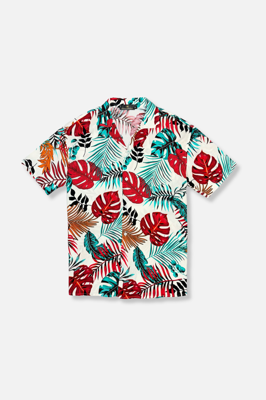 Danon Tropical Revere Collar Shirt