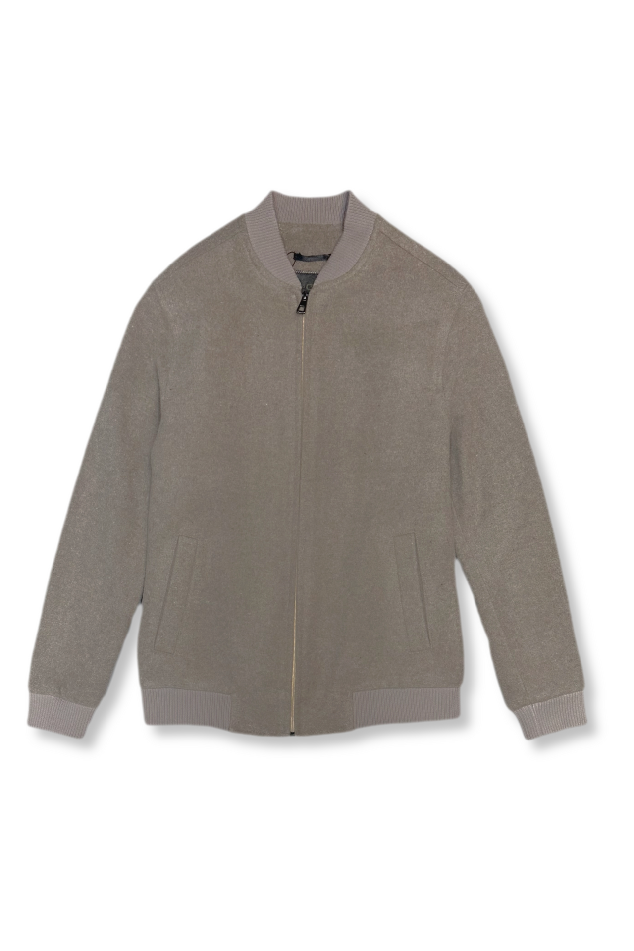 Drew Wool Blend Bomber Jacket