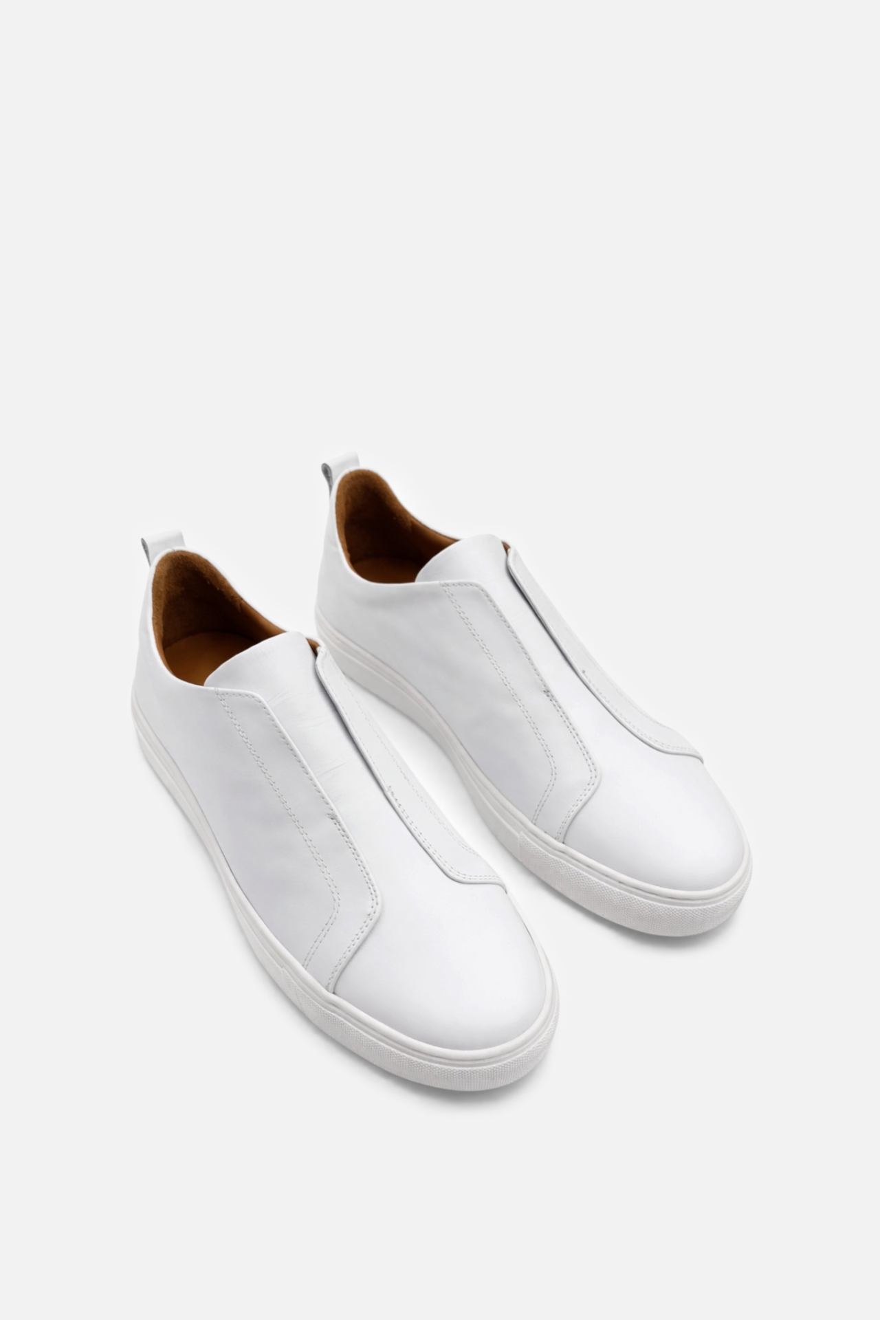 Luca Minimal Leather Slip-On Sneaker