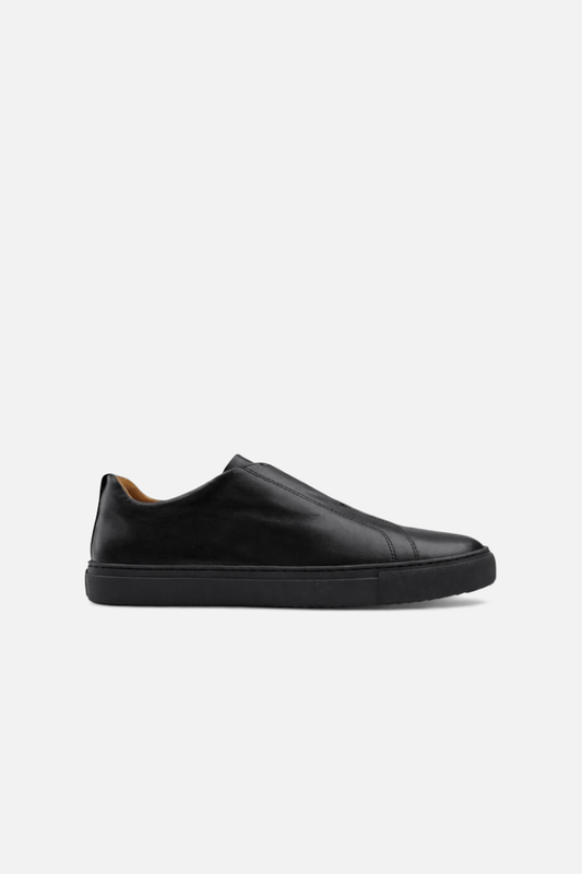 Luca Minimal Leather Slip-On Sneaker