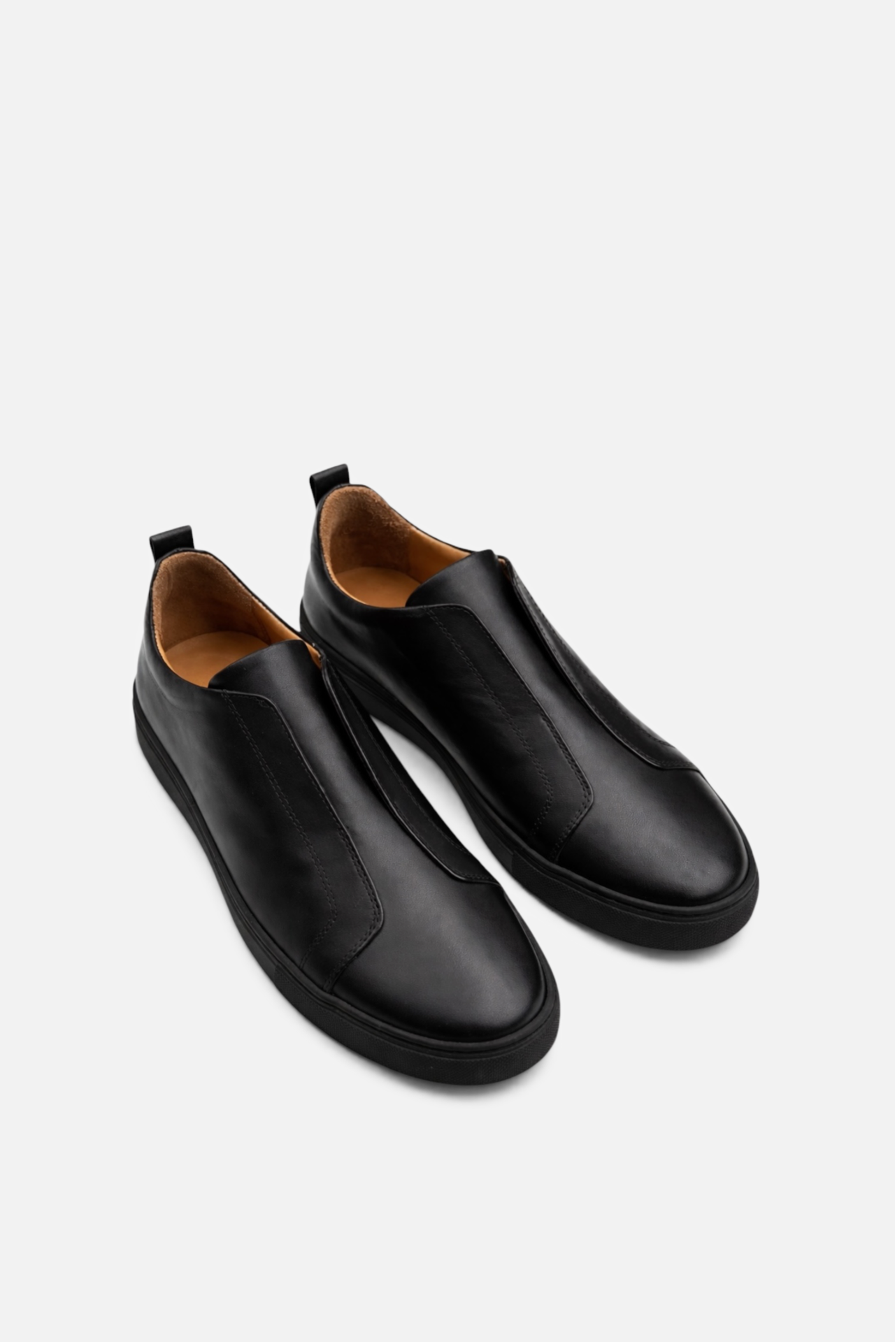 Luca Minimal Leather Slip-On Sneaker