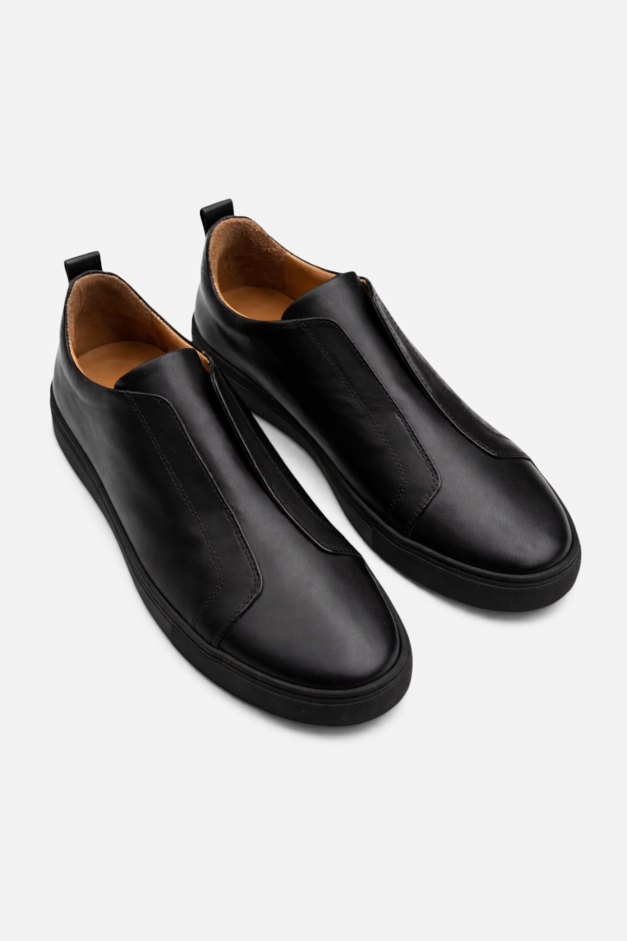 Luca Minimal Leather Slip-On Sneaker
