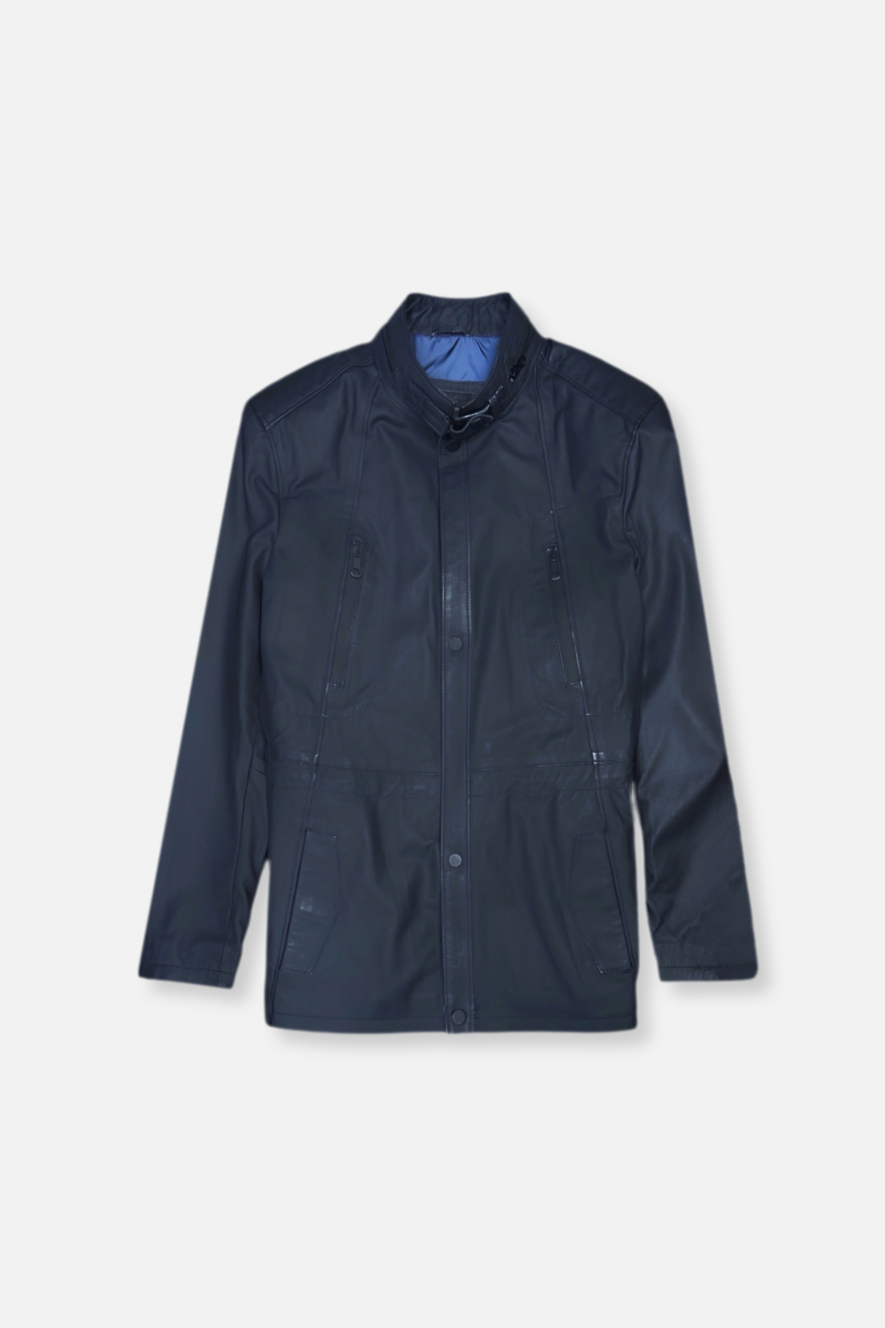 Zeus Matte Leather Jacket