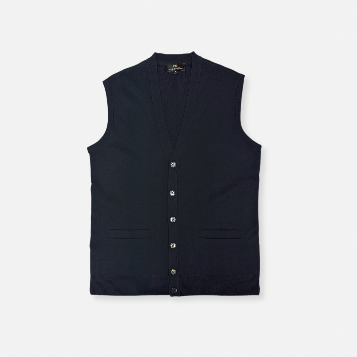 Dowlin Solid Knitted Sweater Vest