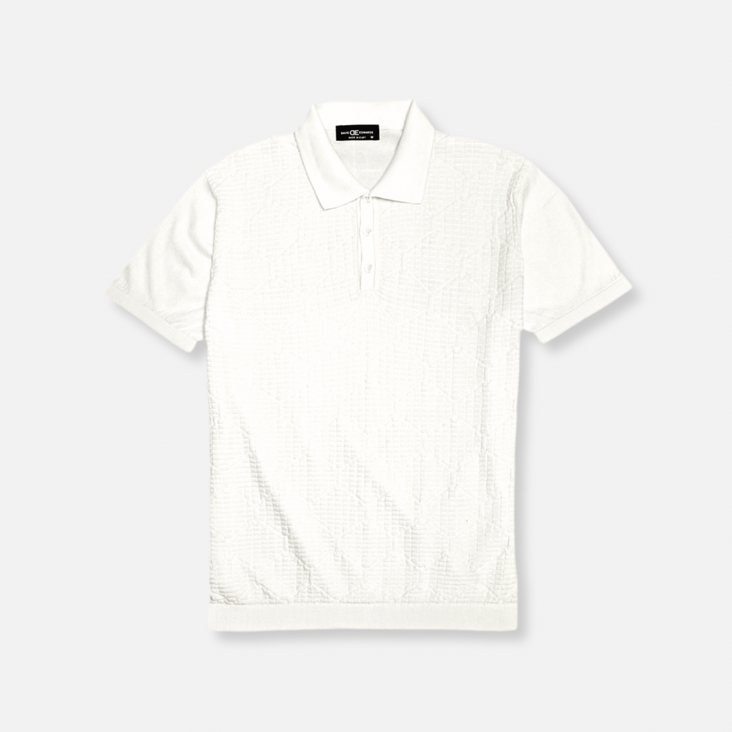 Dunbar Knitted Vacay Polo Shirt