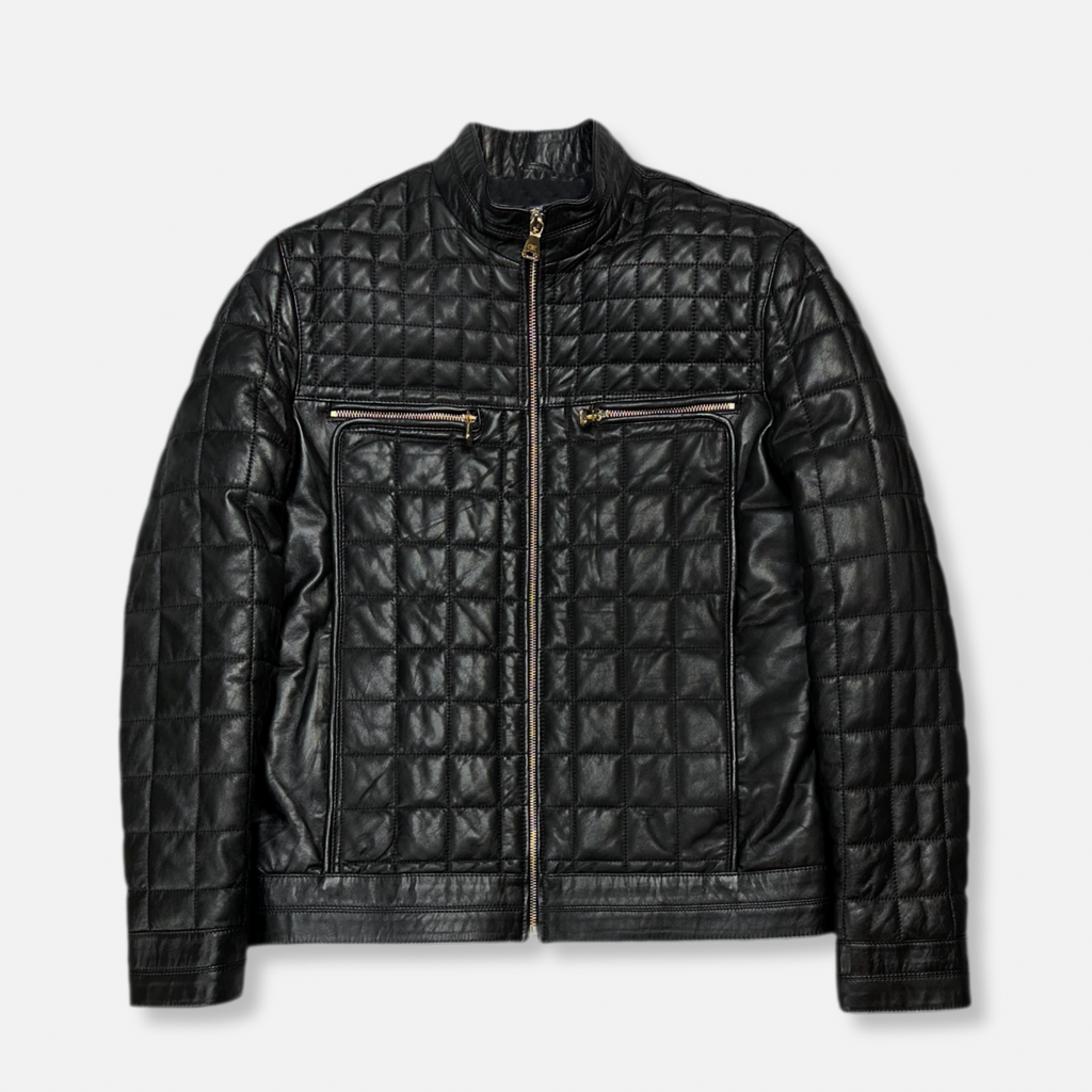 Denzel Quilted Leather Jacket