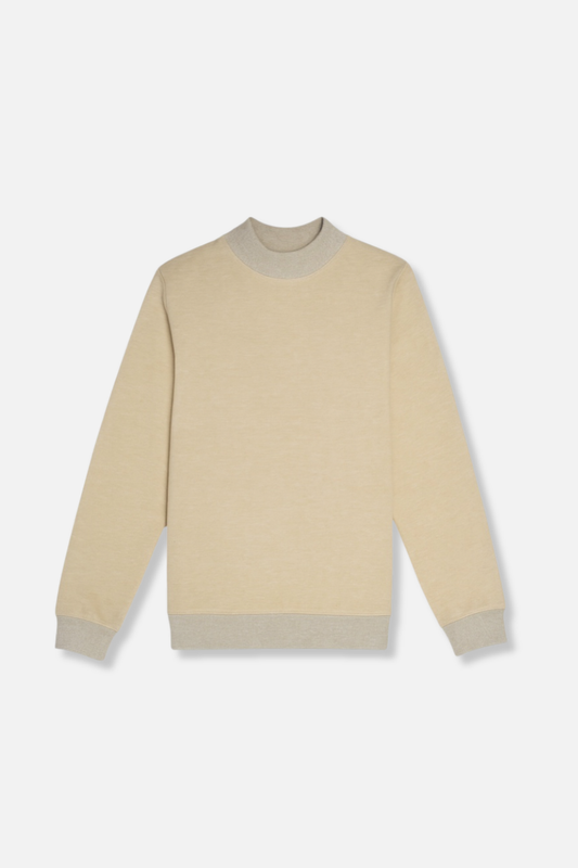 Daytona Solid Mockneck Sweatshirt