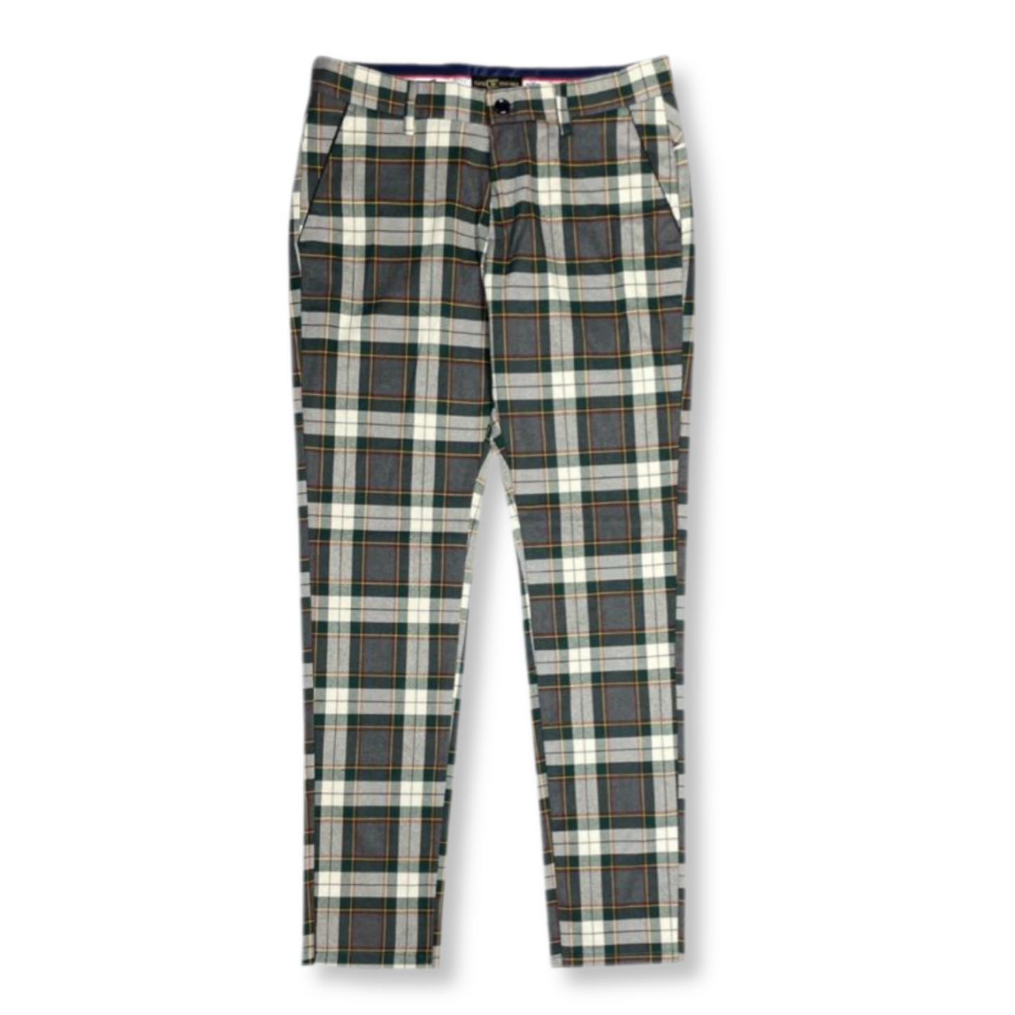 Destin Slim Fit Plaid Pants